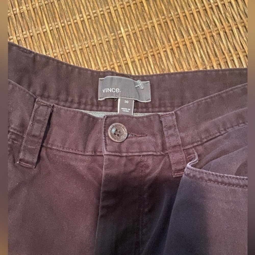 EUC-Vince Skinny Plum-Colored Jeans